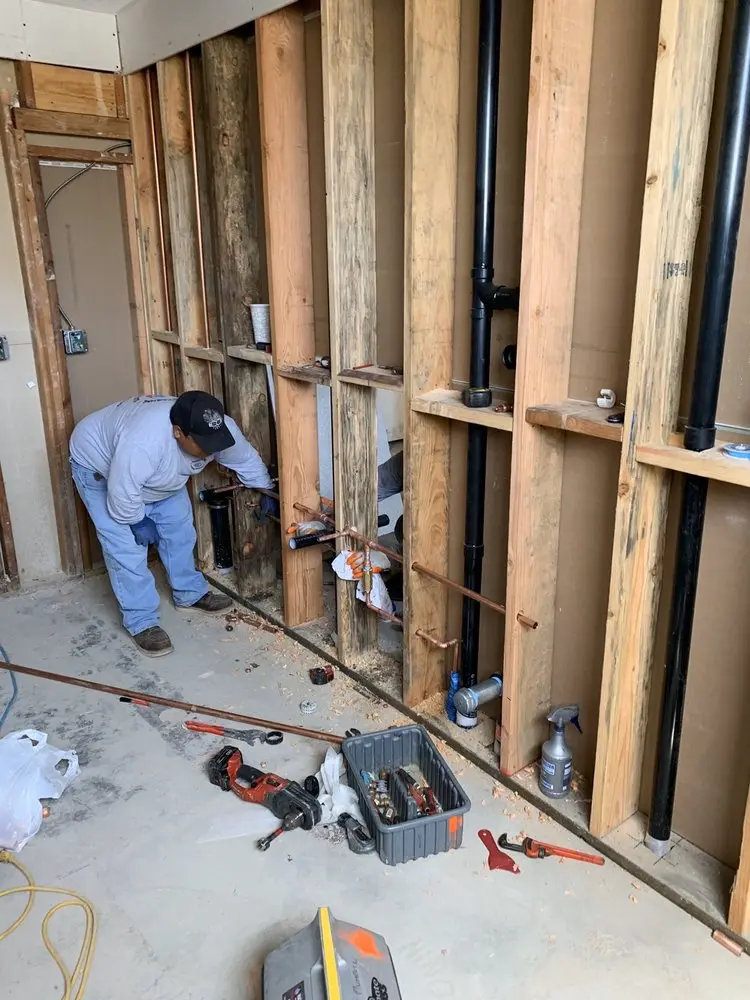 Commercial rough-in plumbing for Gas Line Repair in Raleigh-Ridge Park